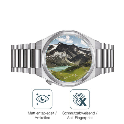 Schutz gegen Kratzer auf dem Citizen Tsuyosa NK5010 Glas durch Schlüssel oder Ähnliches