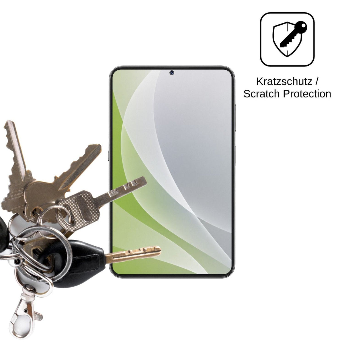 4x Schutzfolie matt für Coolpad Cool X Wide Display-Schutzfolie