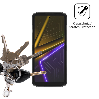 Schutz gegen Kratzer auf dem Doogee Blade 20 Max Glas durch Schlüssel oder Ähnliches