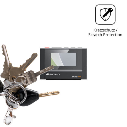 Schutz gegen Kratzer auf dem FiiO SnowSky Echo Mini Glas durch Schlüssel oder Ähnliches
