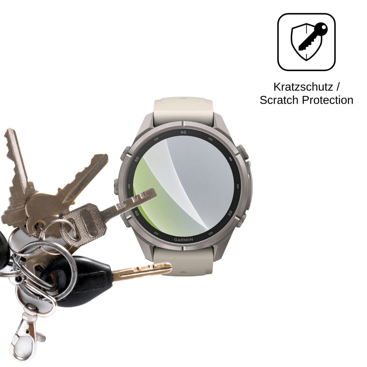 6x Schutzfolie matt für Garmin Fenix 9 Pro Display-Schutzfolie