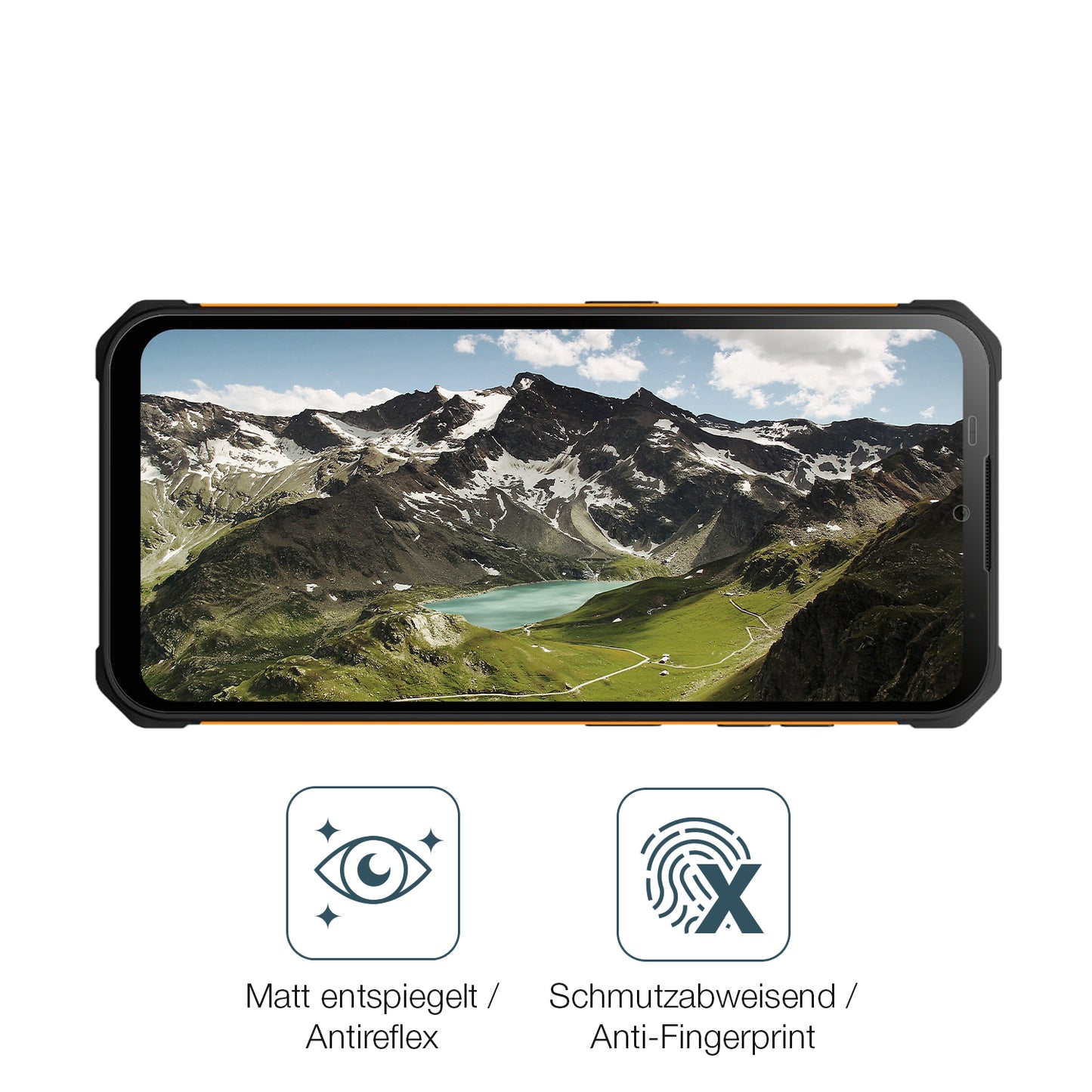 9H Hartbeschichtete, flexible Folie passend zugeschnitten für Hammer H Iron