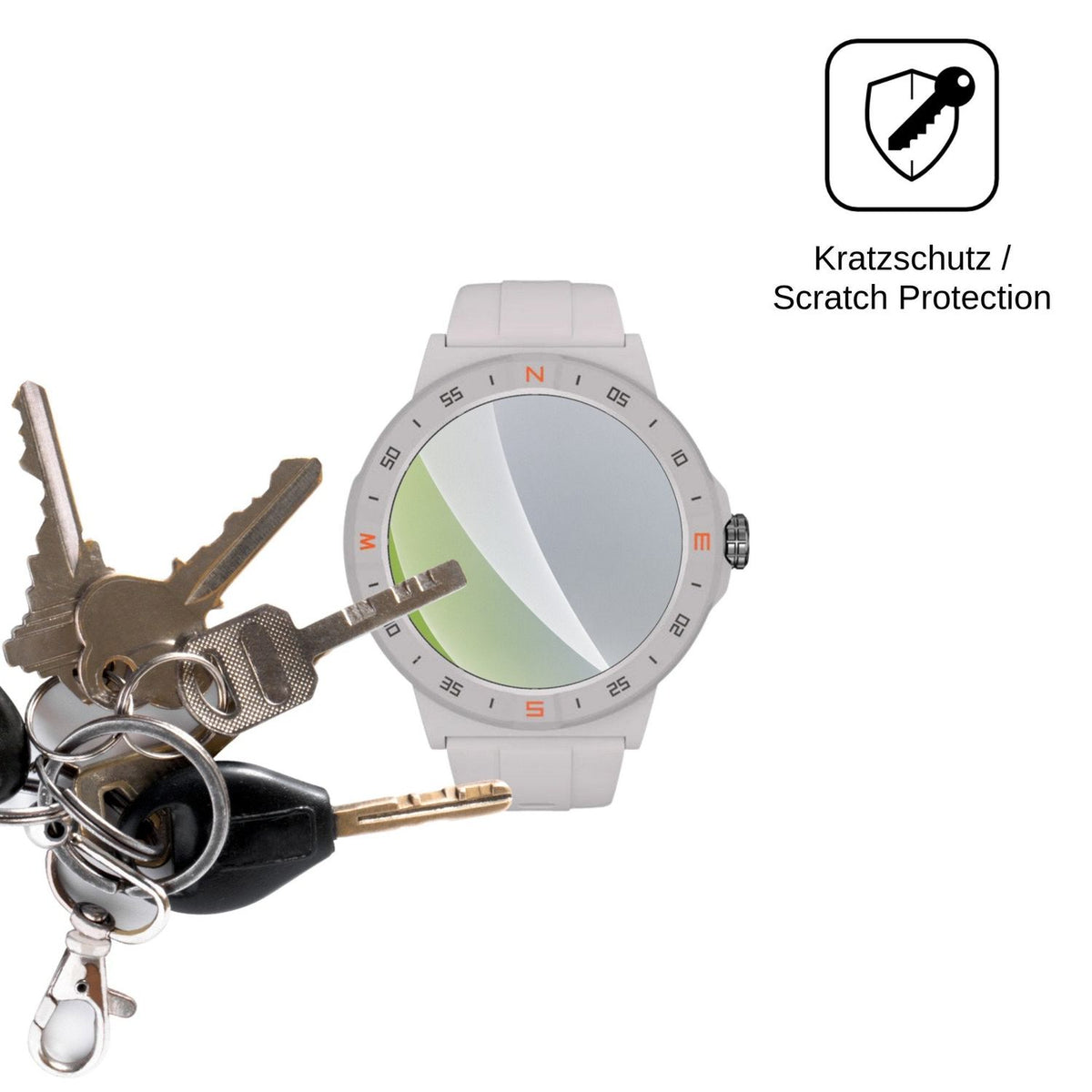 6x Schutzfolie matt für Honor Choice Watch 2 Epic Display-Schutzfolie