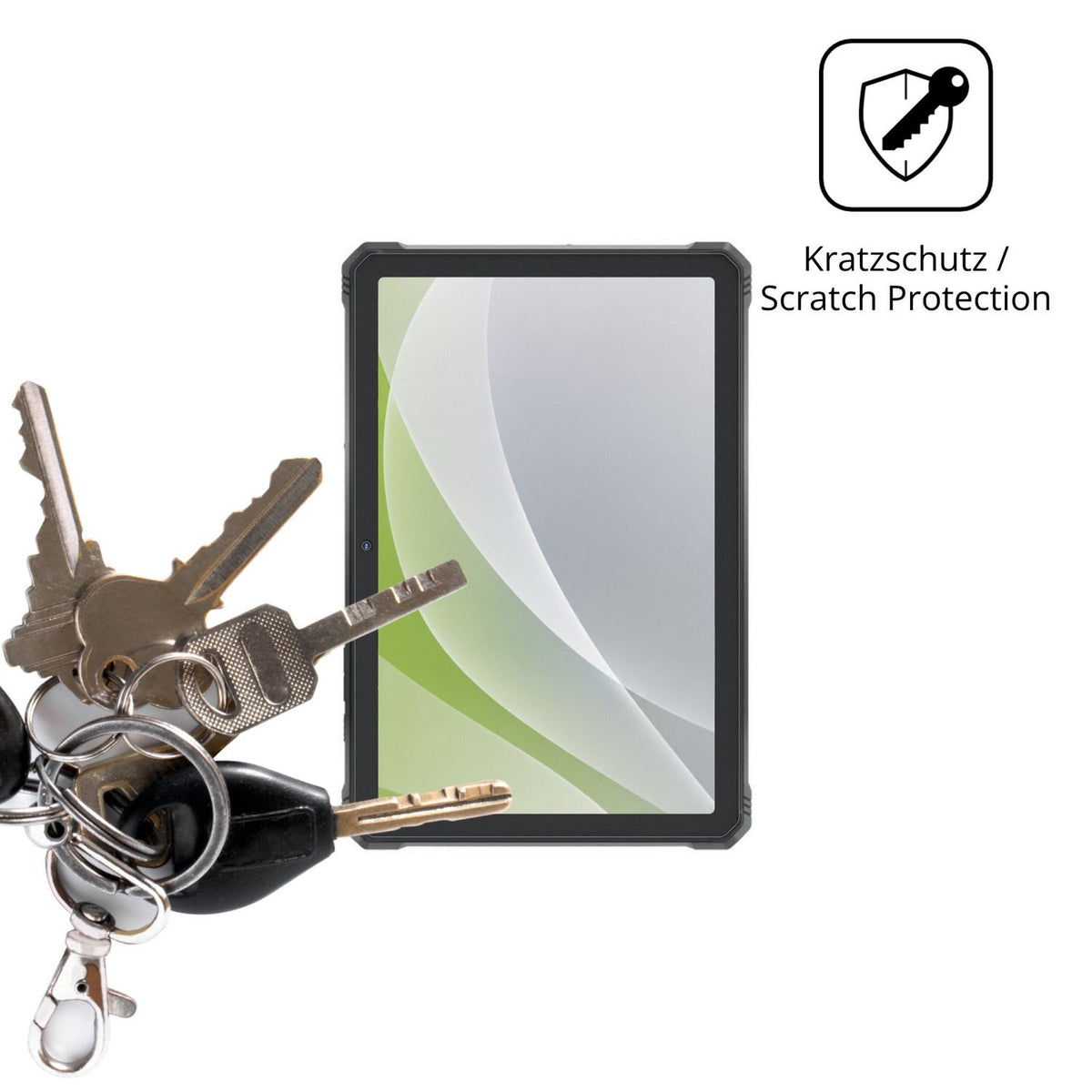 Schutz gegen Kratzer auf dem Hotwav R9 Pro Max Glas durch Schlüssel oder Ähnliches