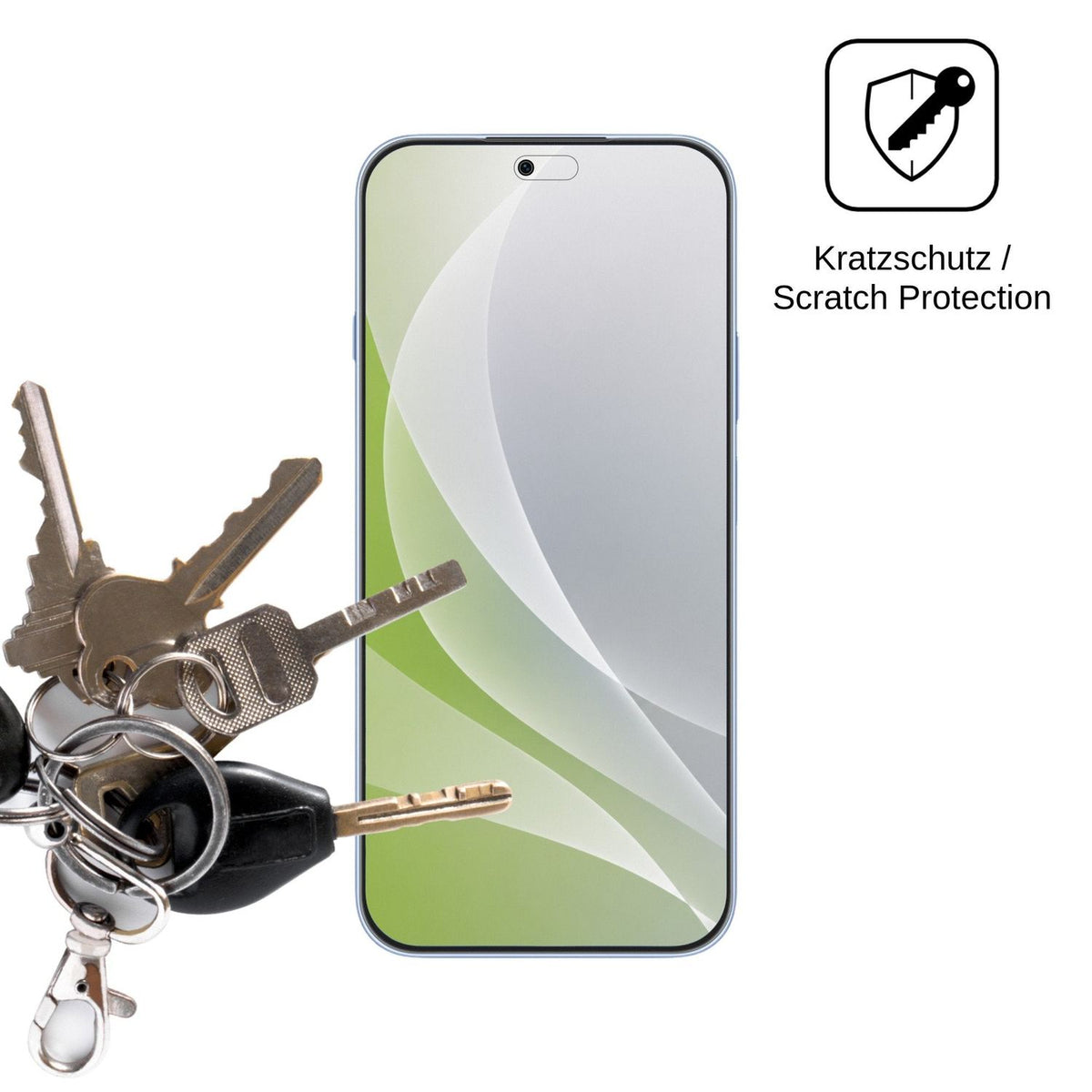 4x Schutzfolie matt für Huawei Enjoy 100 Pro Display-Schutzfolie
