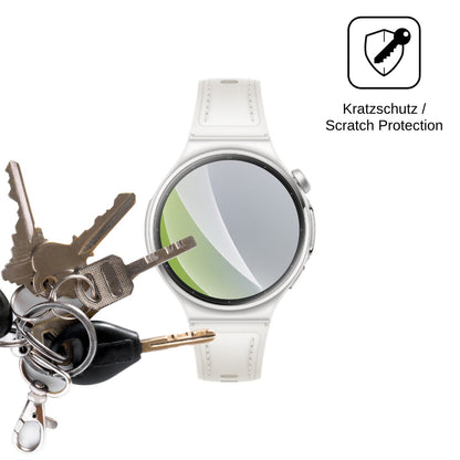 6x Schutzfolie matt für Huawei Watch 6 42mm Display-Schutzfolie