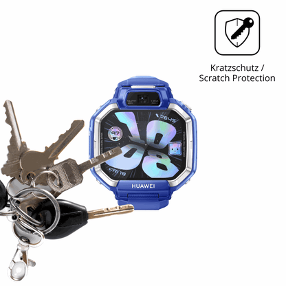 Schutz gegen Kratzer auf dem Huawei Watch Kids X1 Glas durch Schlüssel oder Ähnliches
