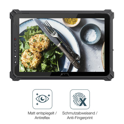 9H Hartbeschichtete, flexible Folie passend zugeschnitten für iEdge T10W 10.1 Zoll
