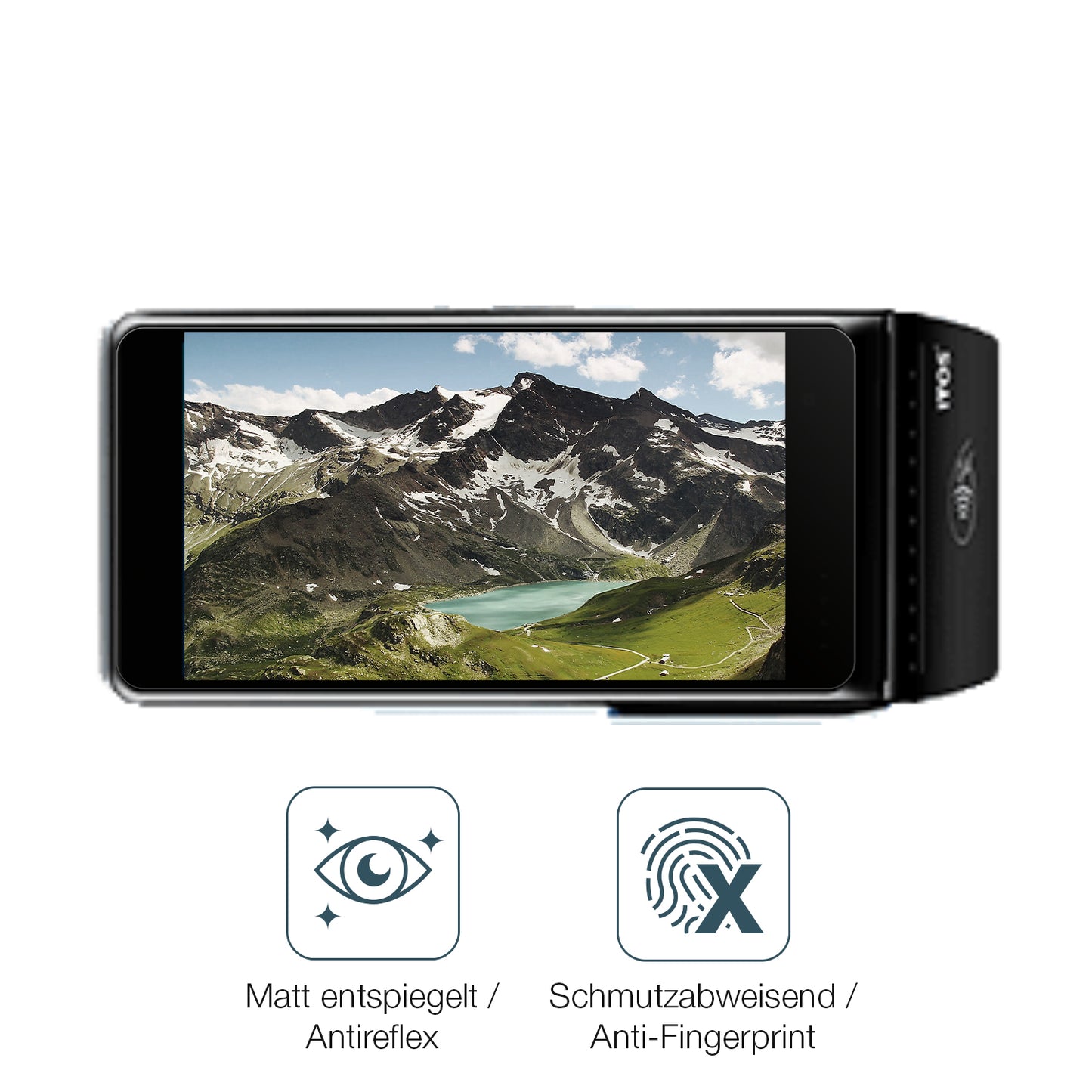 9H Hartbeschichtete, flexible Folie passend zugeschnitten für Itos CM5