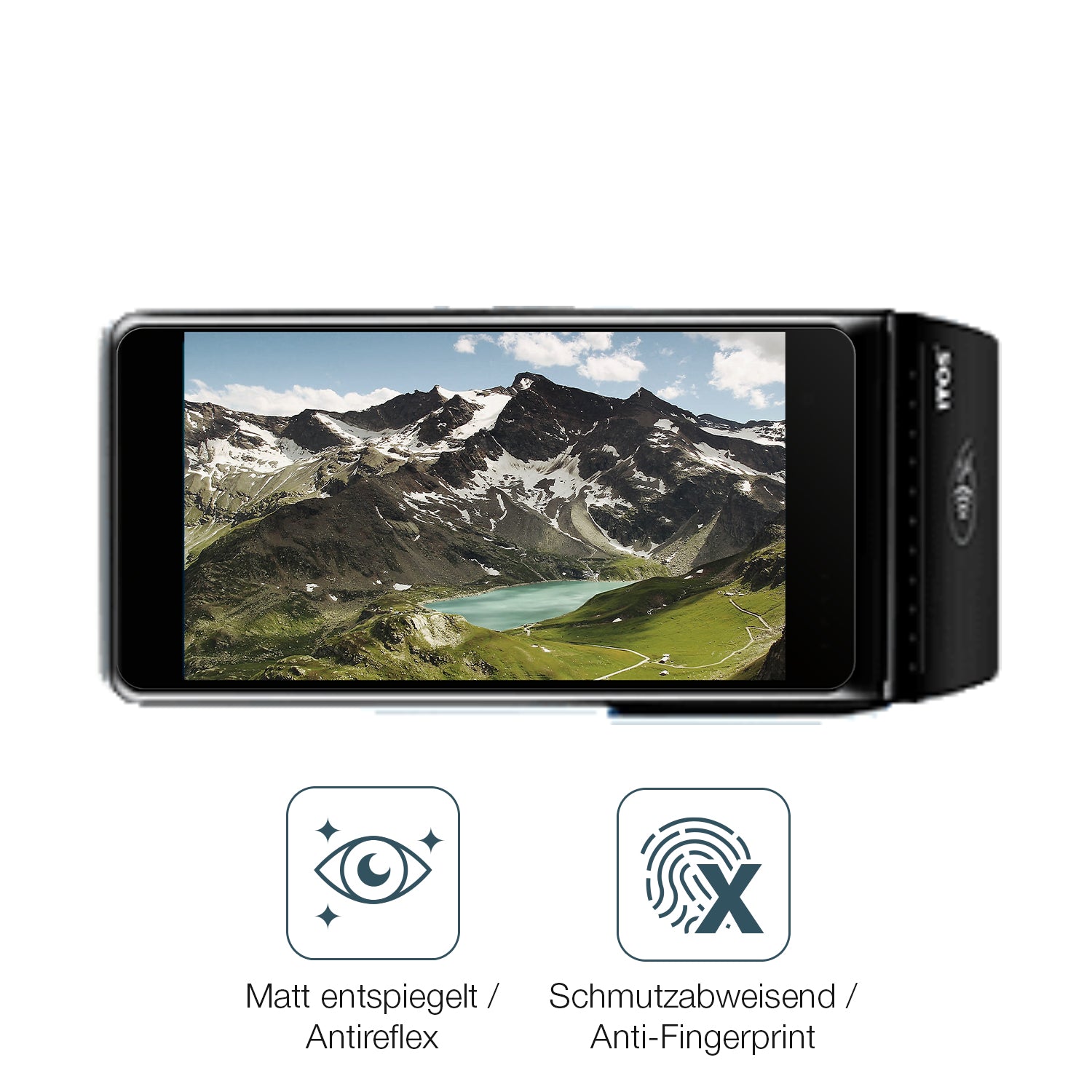 9H Hartbeschichtete, flexible Folie passend zugeschnitten für Itos CM5