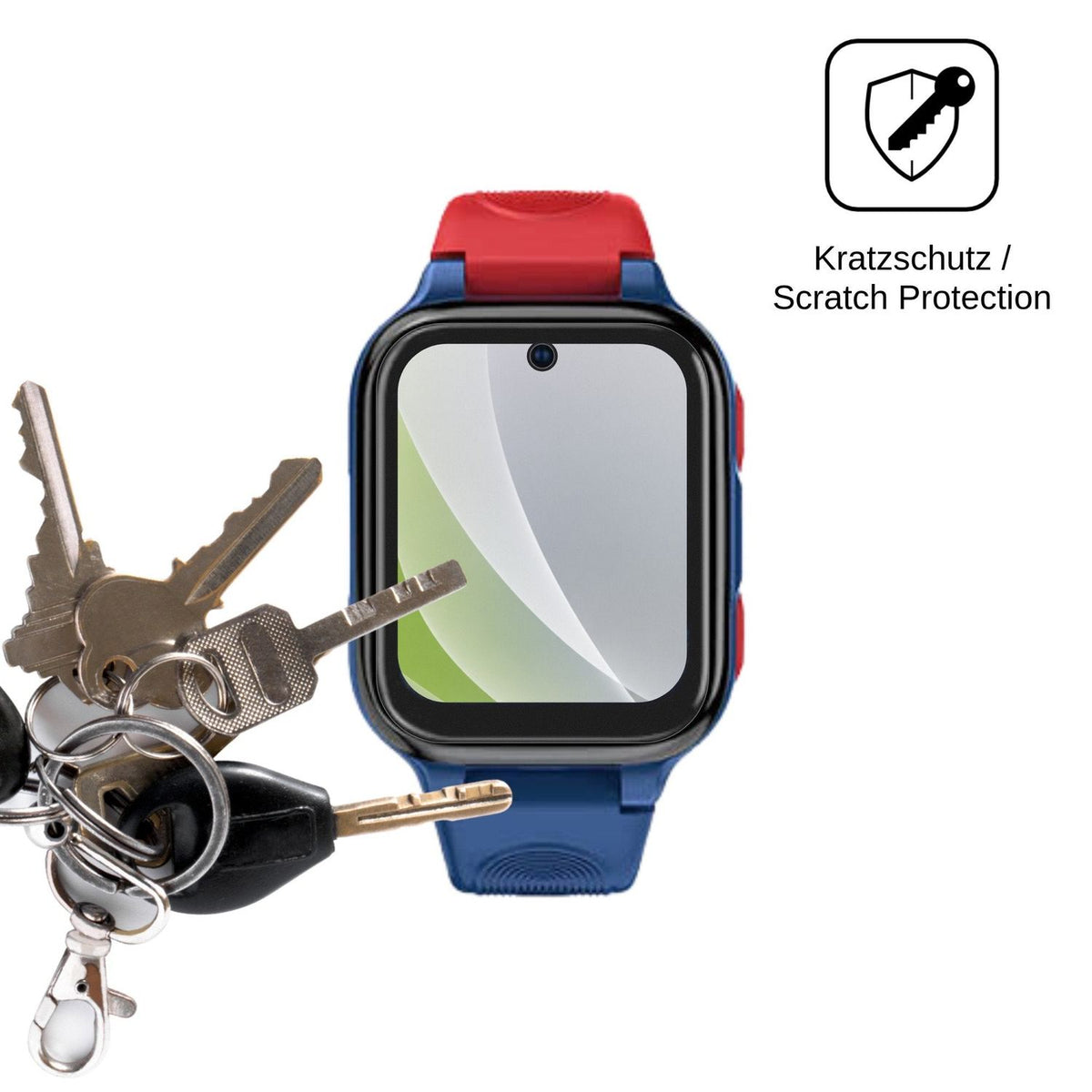 6x Schutzfolie matt für Lagenio K9 Display-Schutzfolie