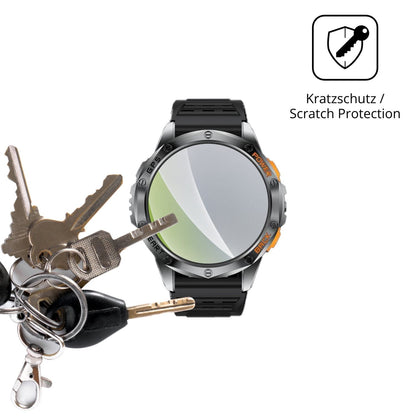 Schutz gegen Kratzer auf dem LIGE DM1-H Glas durch Schlüssel oder Ähnliches