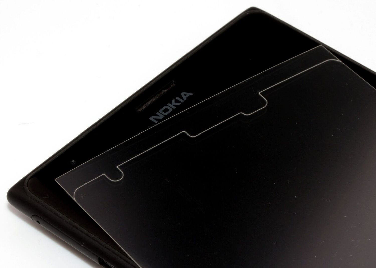 Schutz gegen Kratzer auf dem Lumia 1520 Nokia Glas durch Schlüssel oder Ähnliches