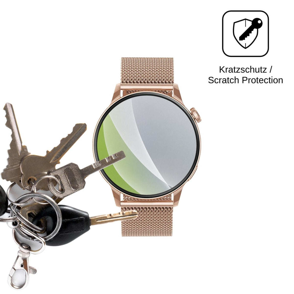 6x Schutzfolie matt für MaxCom FW58 Vanad Pro Display-Schutzfolie