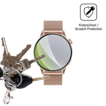 6x Schutzfolie matt für MaxCom FW58 Vanad Pro Display-Schutzfolie