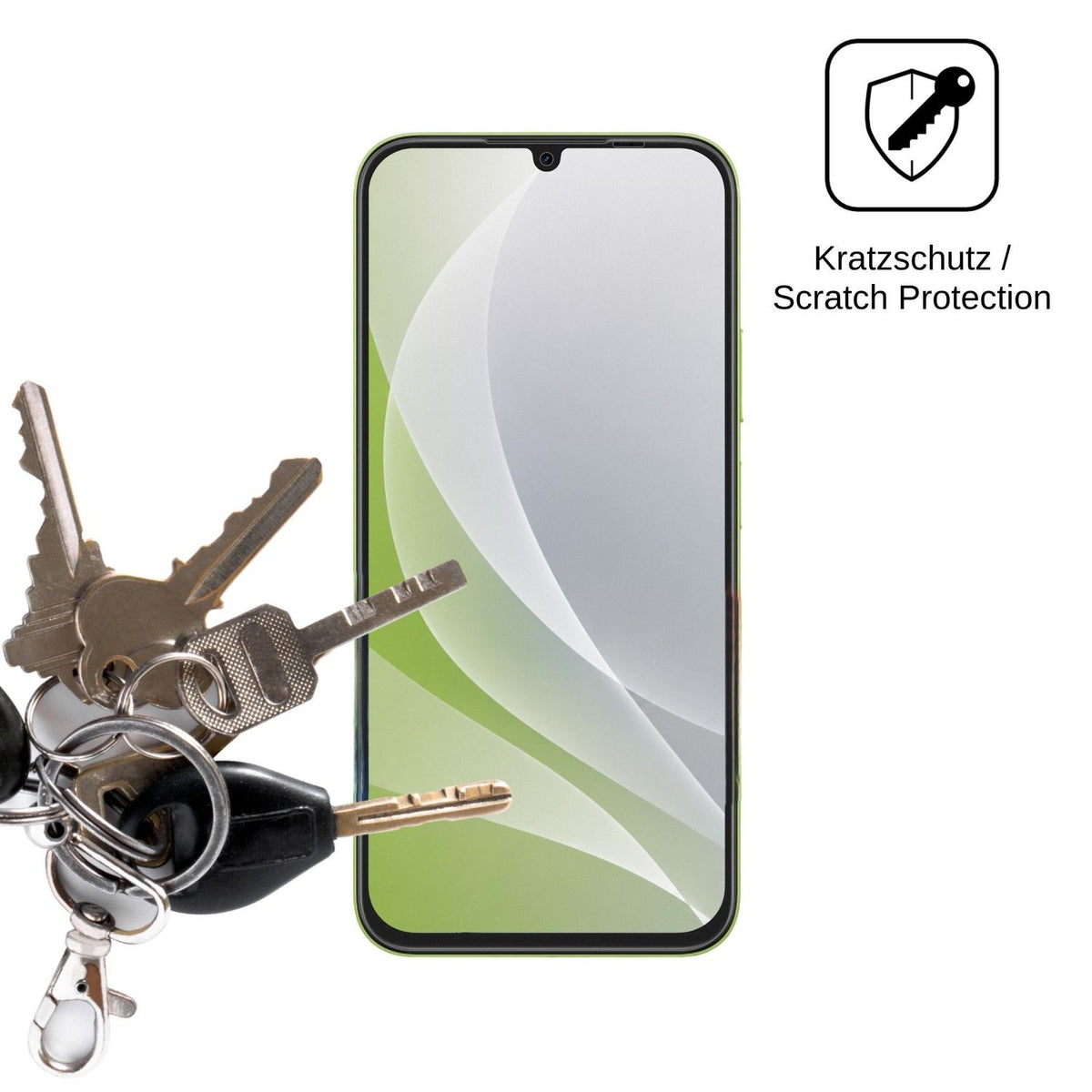 4x Schutzfolie matt für OnePlus N6 Lite Display-Schutzfolie