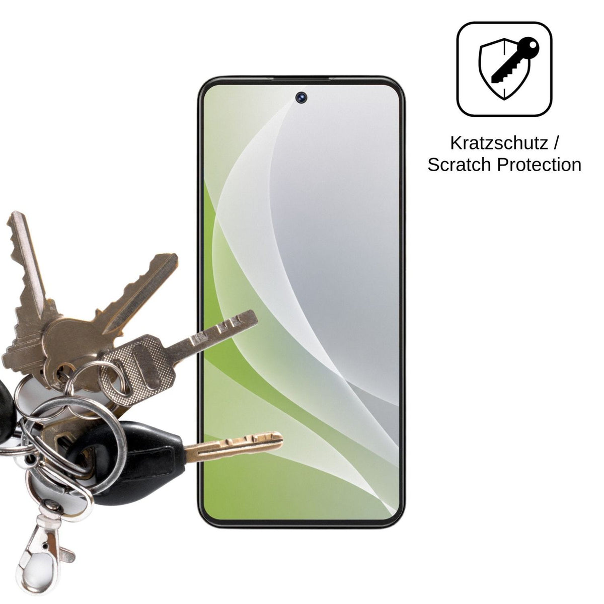 4x Schutzfolie matt für Oukitel C68 Display-Schutzfolie