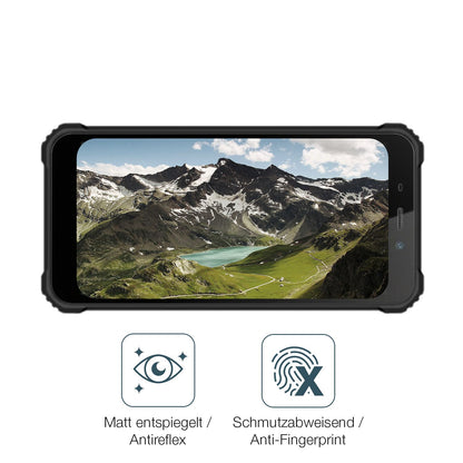 9H Hartbeschichtete, flexible Folie passend zugeschnitten für Oukitel G5