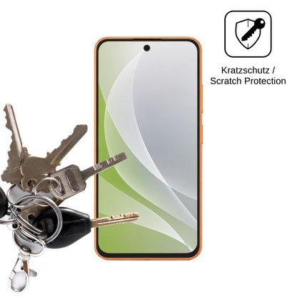 4x Schutzfolie matt für Oukitel P2 Plus Display-Schutzfolie