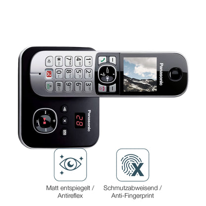 9H Hartbeschichtete, flexible Folie passend zugeschnitten für Panasonic KX-TG6861