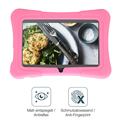 Schutz gegen Kratzer auf dem Plyisty Kids Tablet 7 Zoll Glas durch Schlüssel oder Ähnliches