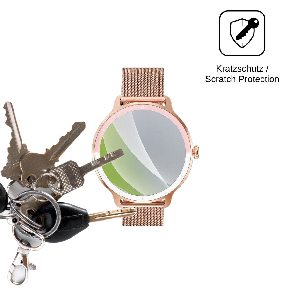 6x Schutzfolie matt für PROTKPETS DR03 Display-Schutzfolie