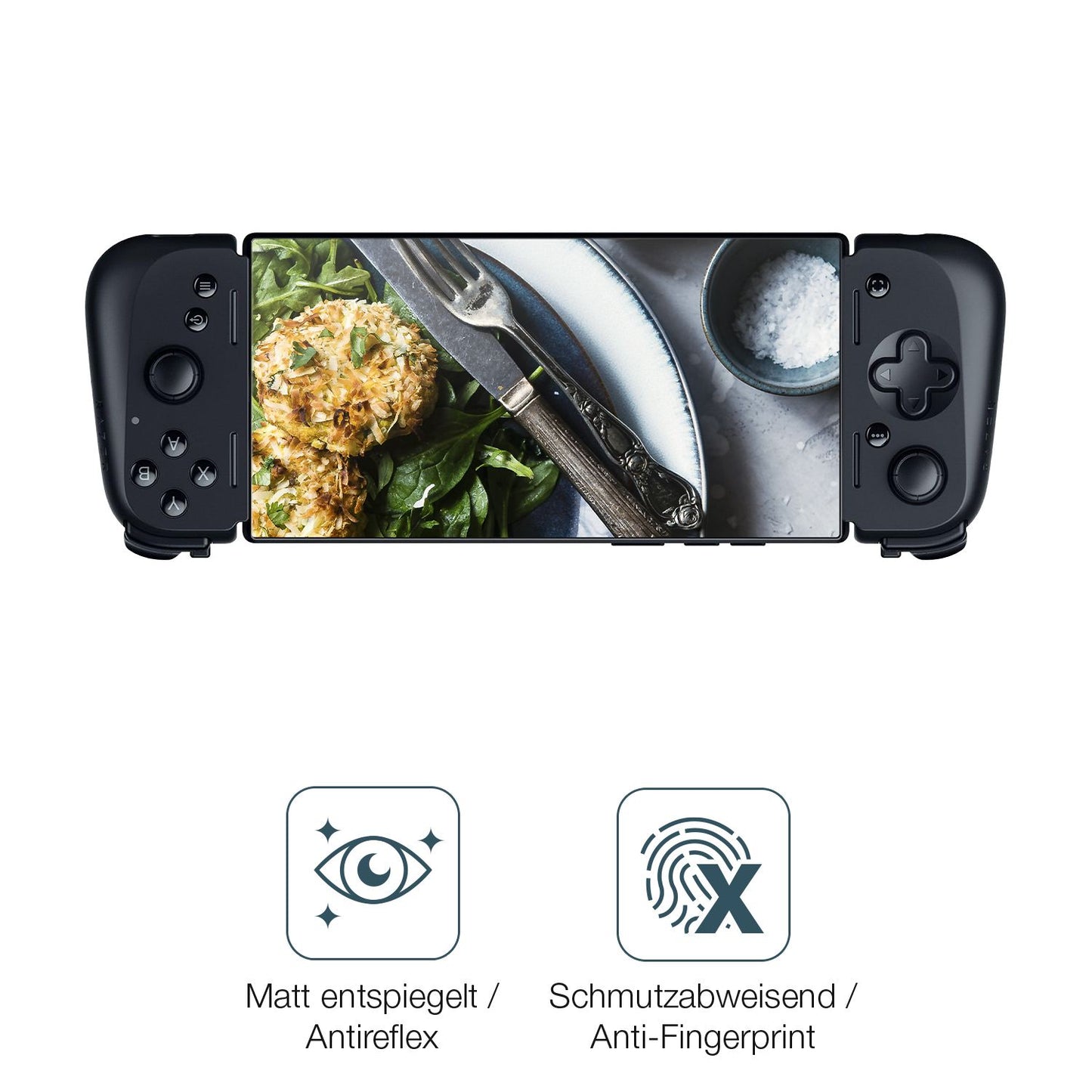 9H Hartbeschichtete, flexible Folie passend zugeschnitten für Razer Edge 1