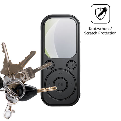 Schutz gegen Kratzer auf dem RWSRW MP3-H01 Glas durch Schlüssel oder Ähnliches