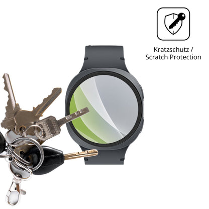 Schutz gegen Kratzer auf dem Samsung Galaxy Watch 8 40mm Glas durch Schlüssel oder Ähnliches