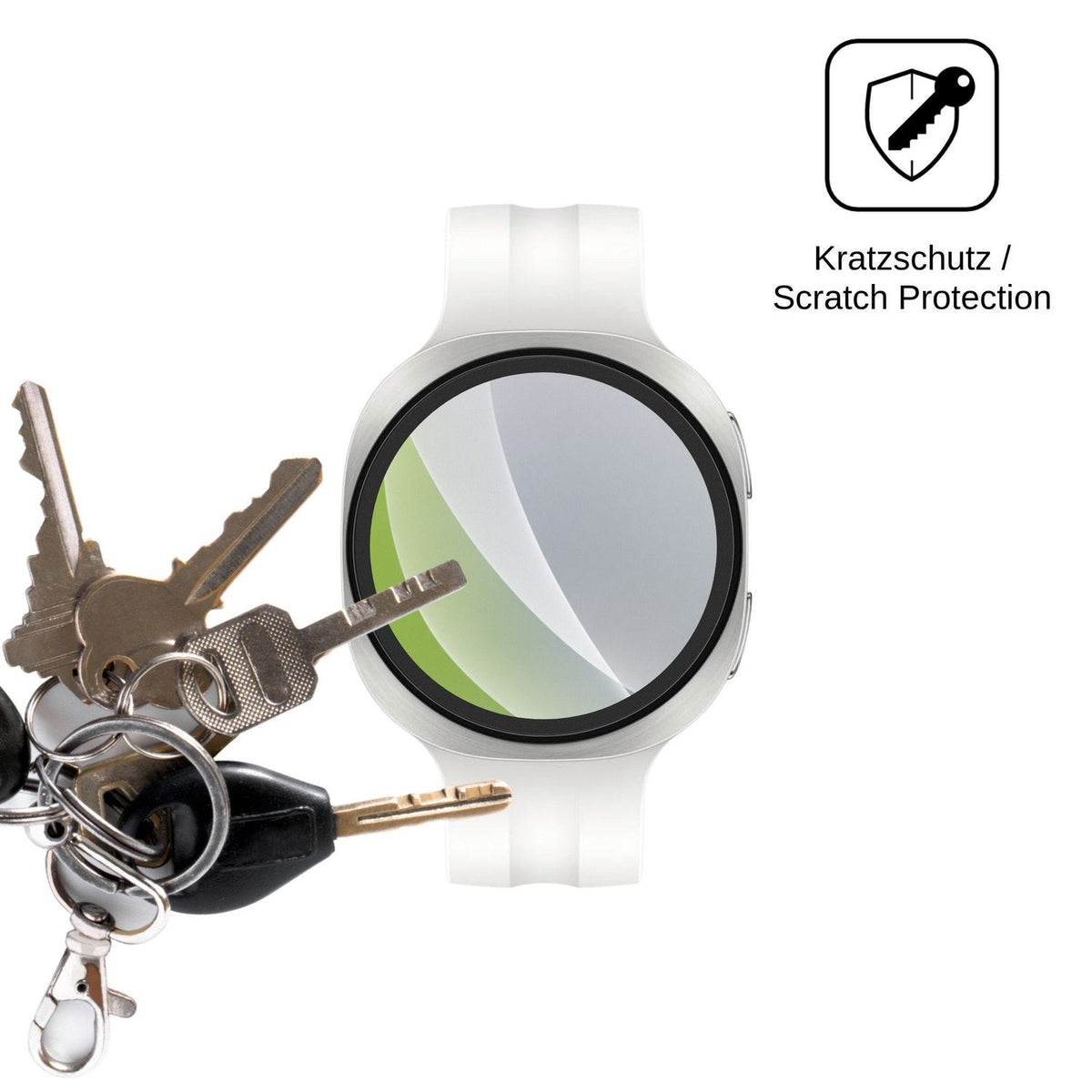 6x Schutzfolie matt für Samsung Galaxy Watch 9 40mm Display-Schutzfolie