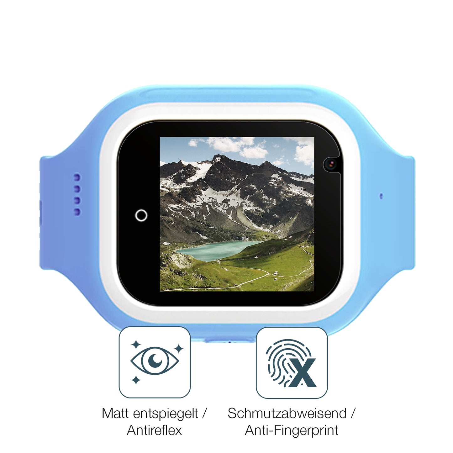 Schutz gegen Kratzer auf dem SaveFamily Iconic Plus 2 4G Glas durch Schlüssel oder Ähnliches
