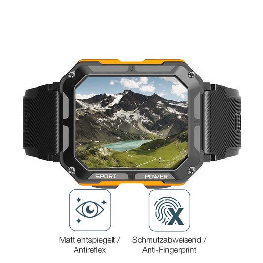 9H Hartbeschichtete, flexible Folie passend zugeschnitten für Stahlgear Thor