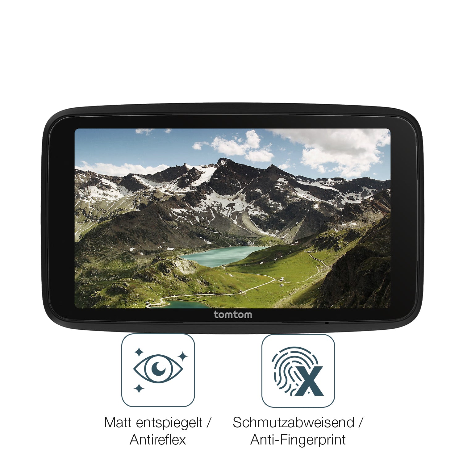 Schutz gegen Kratzer auf dem TomTom Go Classic 6 Zoll Glas durch Schlüssel oder Ähnliches