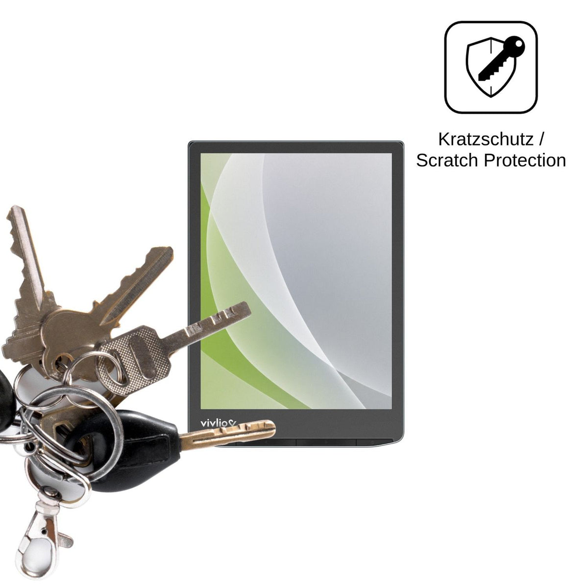 2x Schutzfolie matt für Vivlio InkPad Color 3 Display-Schutzfolie