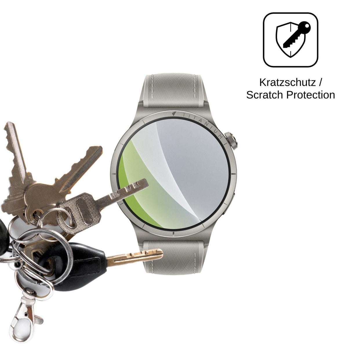 6x Schutzfolie matt für Vivo Watch 6 Display-Schutzfolie