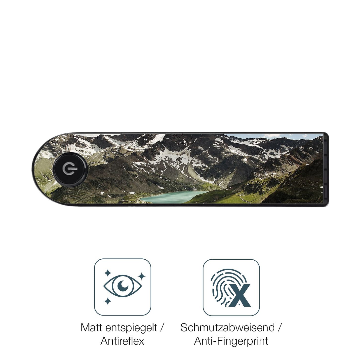 Schutz gegen Kratzer auf dem Xiaomi Scooter 5 Pro Glas durch Schlüssel oder Ähnliches