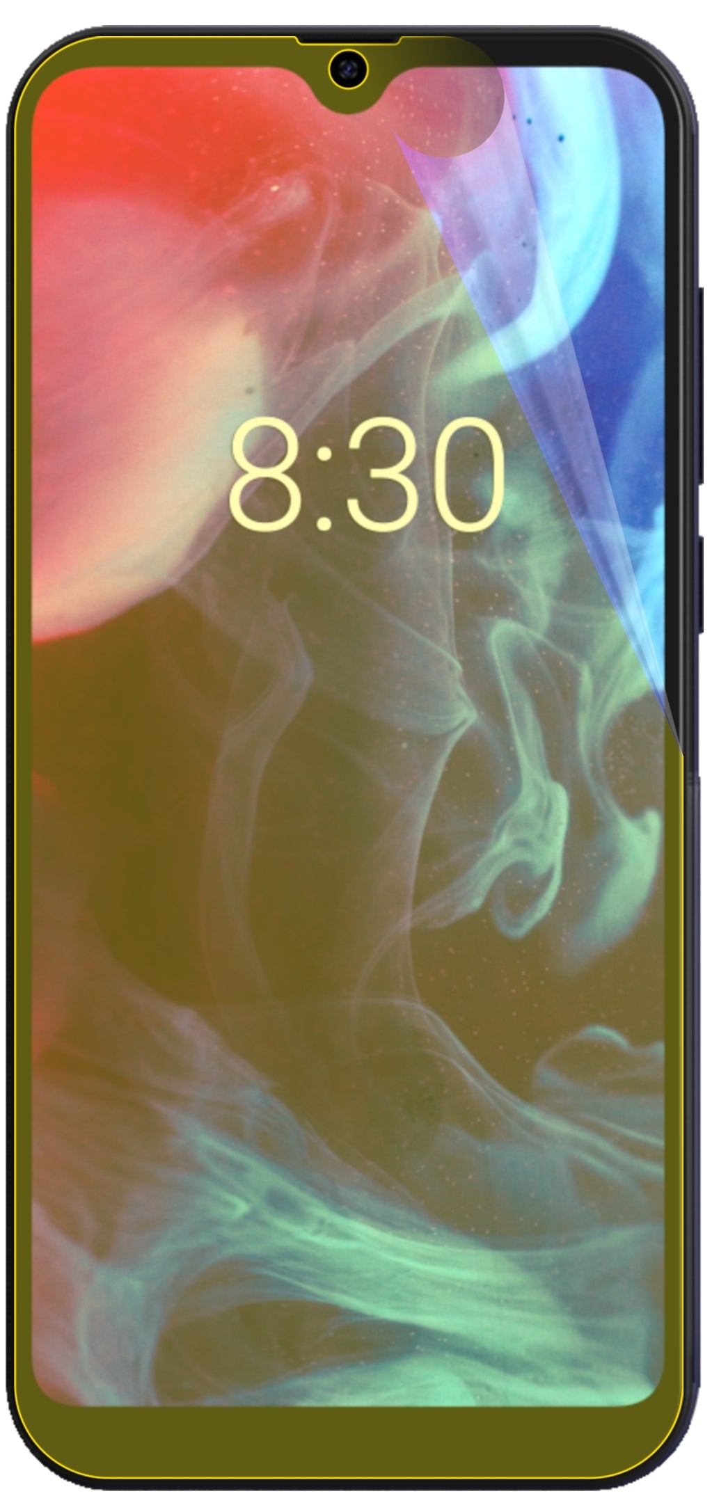 dipos Displayschutz für Archos Oxygen 63, transparente Oberfläche, geringe Dicke und perfekte Passform