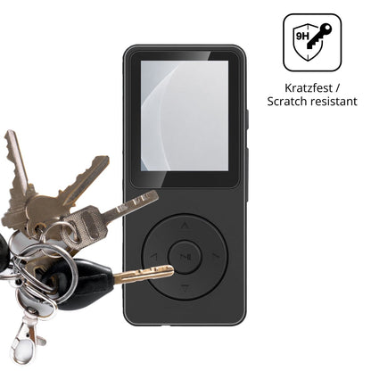dipos Displayschutz für Aroeally MP3-01F, mattierte Oberfläche, robuste Festigkeit und perfekte Passform