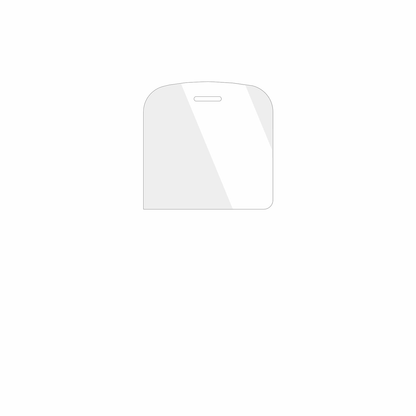 dipos Displayschutz für artfone CS188 Senioren-Handy, transparente Oberfläche, geringe Dicke und perfekte Passform