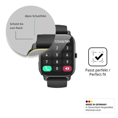 Besonders flexibler Displayschutz mit Anti-Shock-Schicht im Materialmix