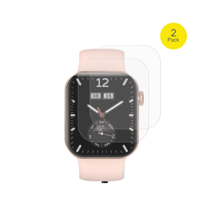 ASEEYIRJSmartwatch 1.85 Zoll mit aufgebrachter dipos Flex Schutzfolie, glasklare Darstellung ohne Einschränkungen