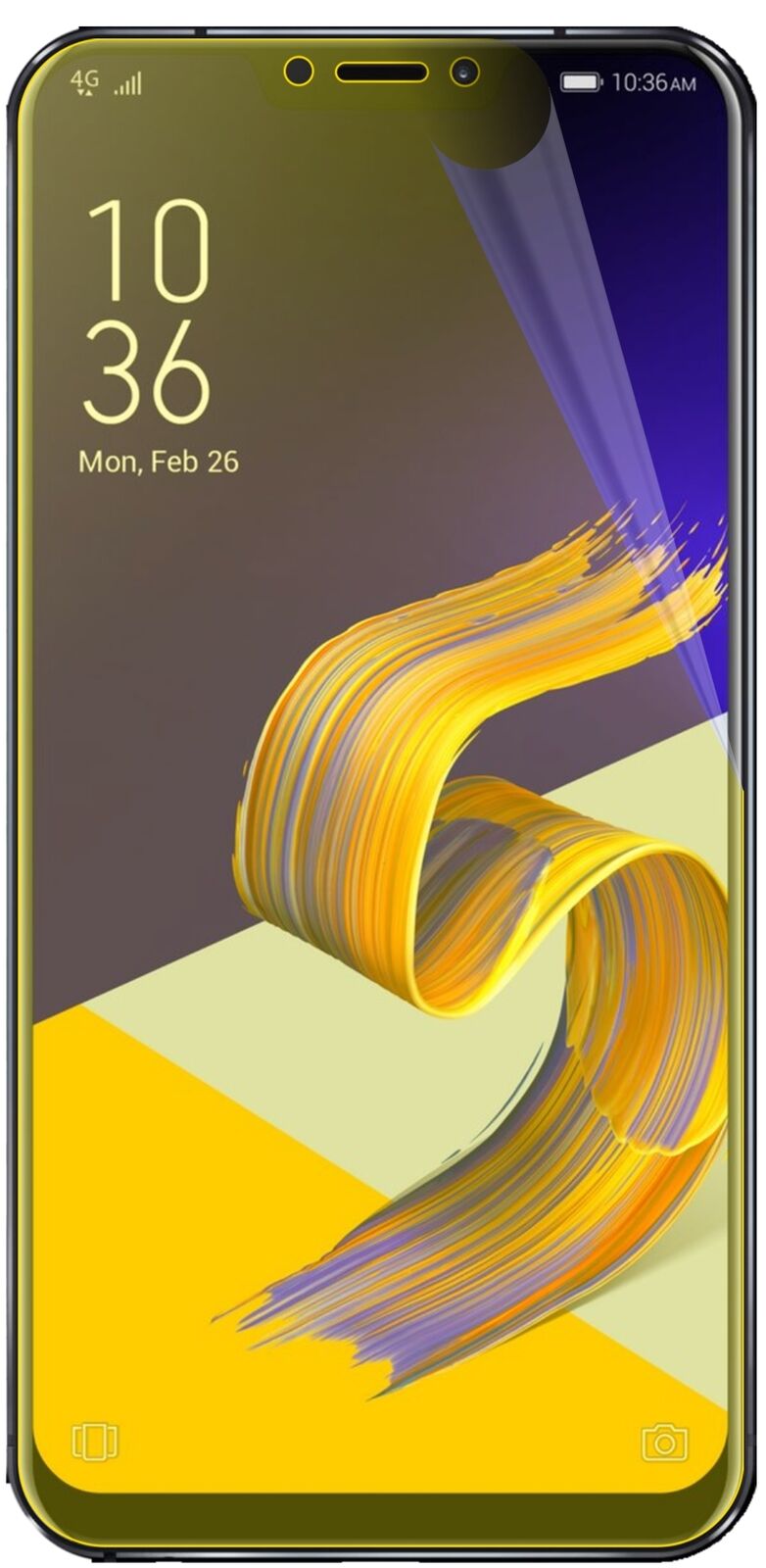 dipos Displayschutz für Asus Zenfone 5 ZE620KL, transparente Oberfläche, geringe Dicke und perfekte Passform