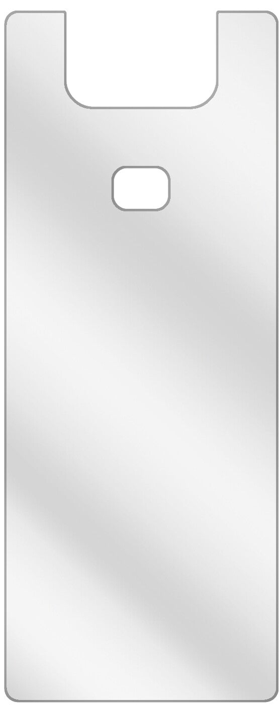 dipos Displayschutz für Asus Zenfone 6 (ZS630KL) Rückseite, transparente Oberfläche, geringe Dicke und perfekte Passform