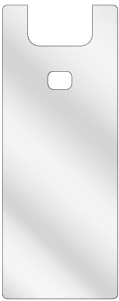 dipos Displayschutz für Asus Zenfone 6 (ZS630KL) Rückseite, transparente Oberfläche, geringe Dicke und perfekte Passform