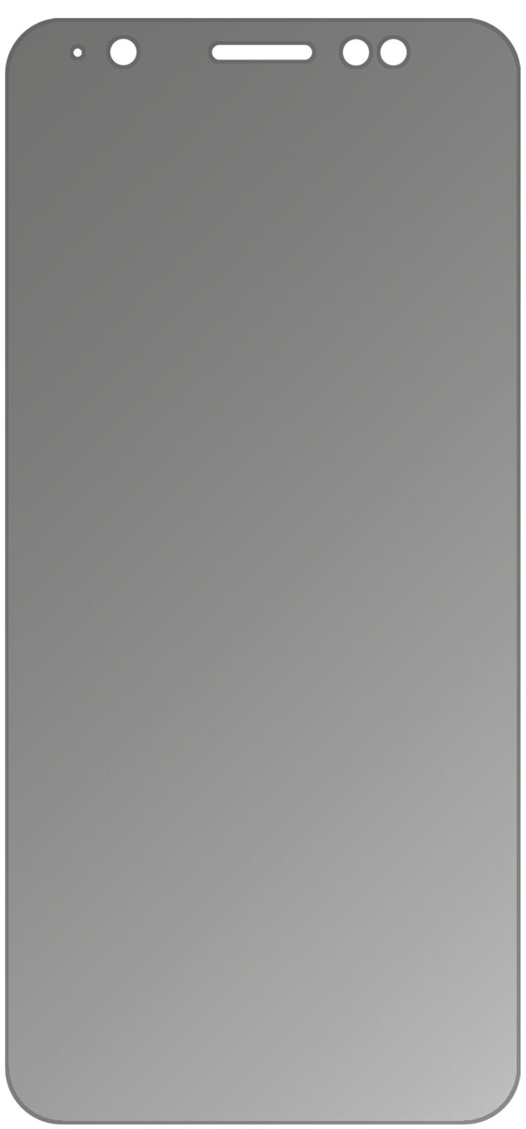 dipos Displayschutz für Asus Zenfone Live L1 ZA550KL, mattierte Oberfläche, Blickschutzfilter und perfekter Passform