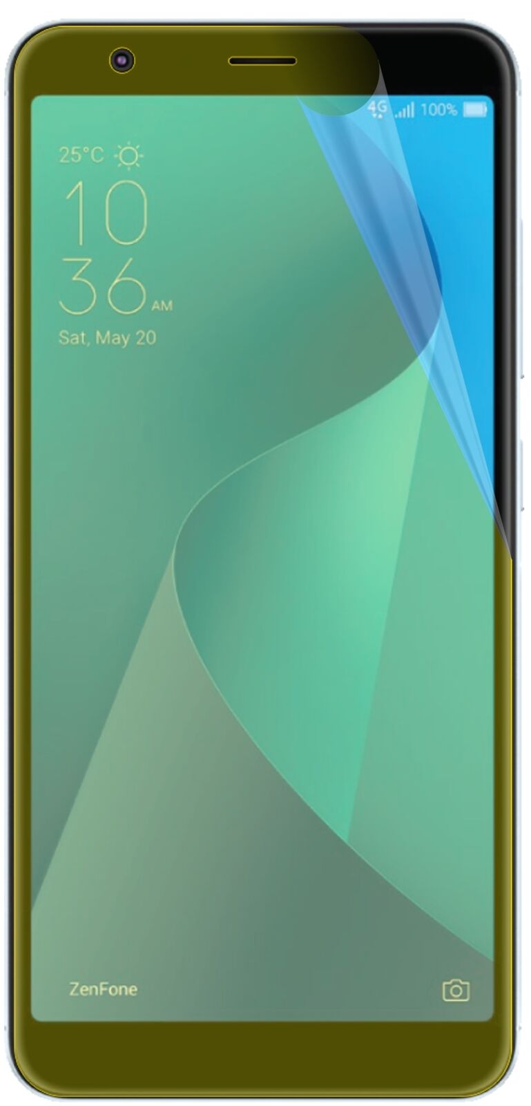 dipos Displayschutz für Asus ZenFone Max Plus M1 (ZB570TL), transparente Oberfläche, geringe Dicke und perfekte Passform