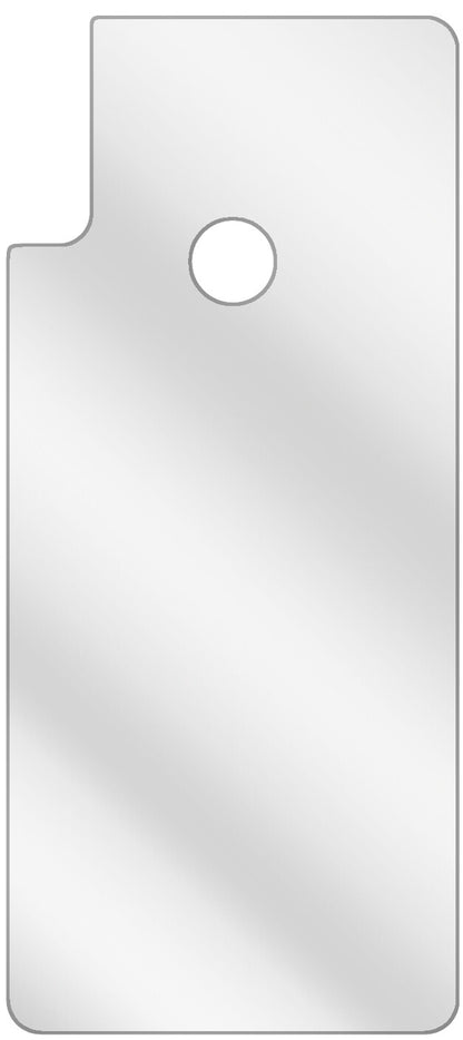 dipos Displayschutz für Asus ZenFone Max Pro (M2) Rückseite, transparente Oberfläche, geringe Dicke und perfekte Passform