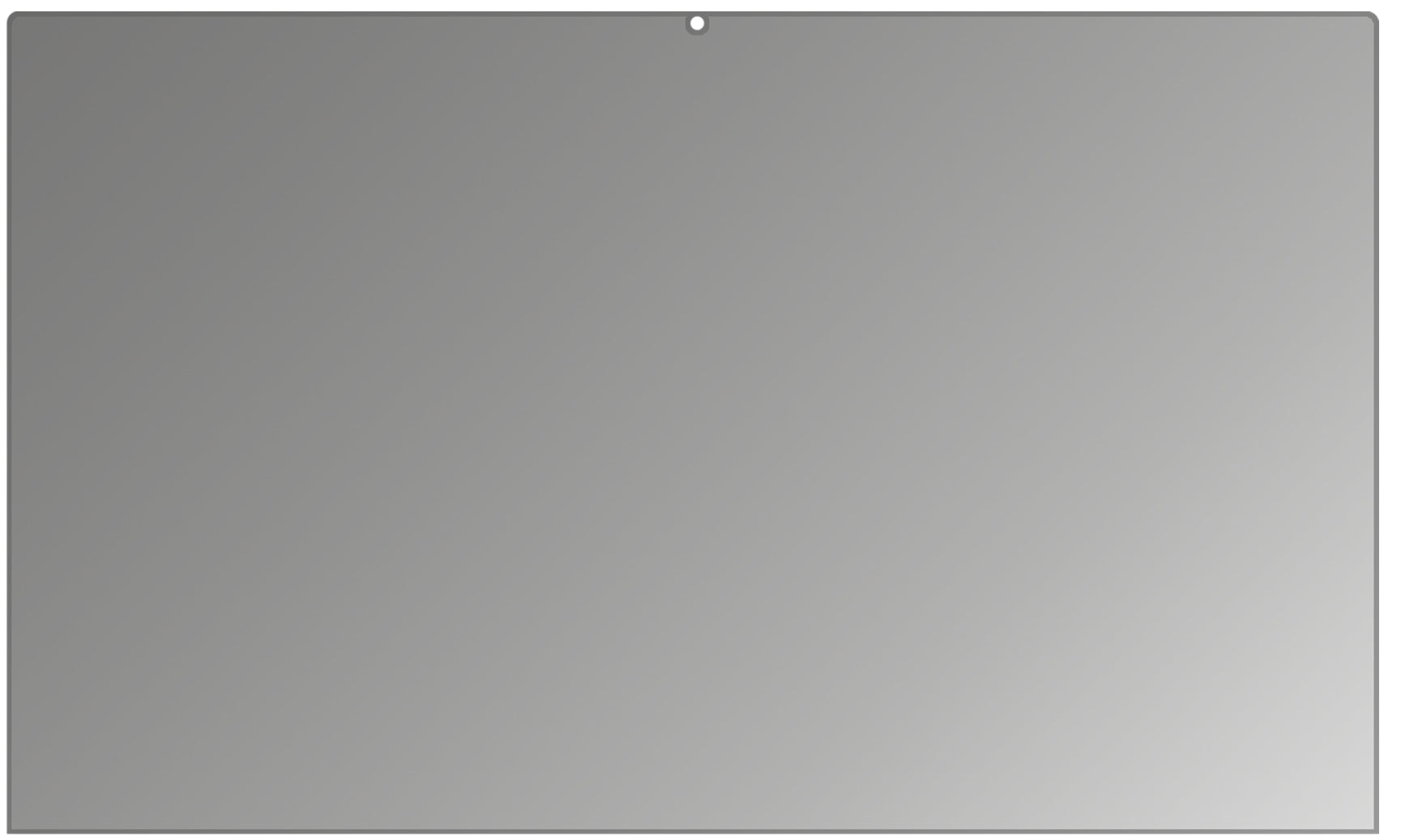 AsusChromebook Flip C434T mit aufgebrachtem dipos Displayschutz, der seitliche Einblicke blockiert