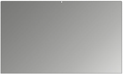AsusChromebook Flip C434T mit aufgebrachtem dipos Displayschutz, der seitliche Einblicke blockiert