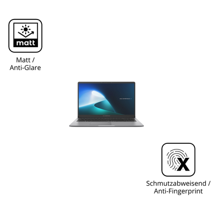 9H Hartbeschichtete, flexible Folie passend zugeschnitten für Asus ExpertBook P1